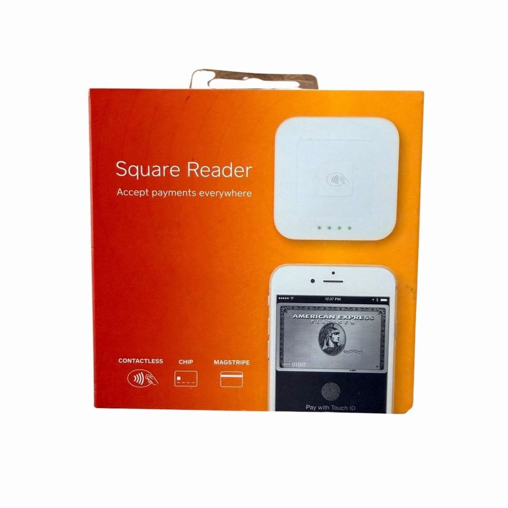 Square Credit Card Reader for Contactless and Chip Machine A-SKU-0113 - Sealed